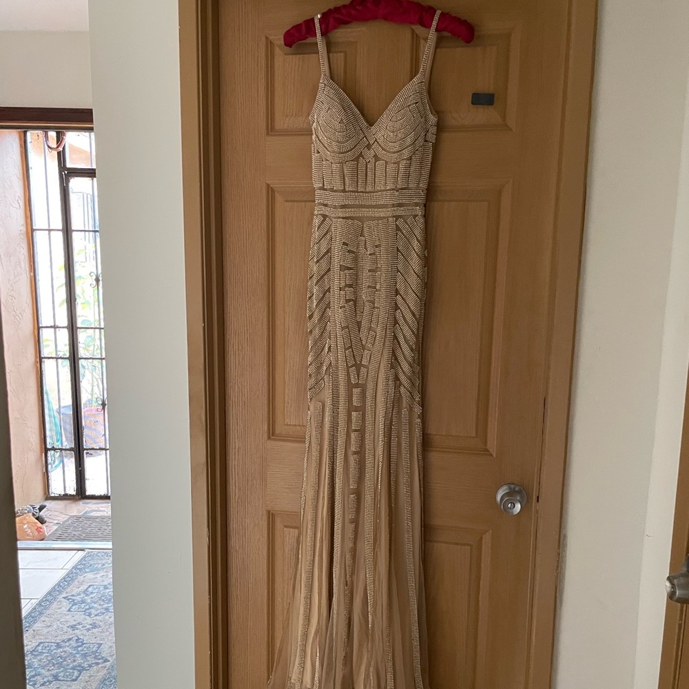 Gold Prom Dress